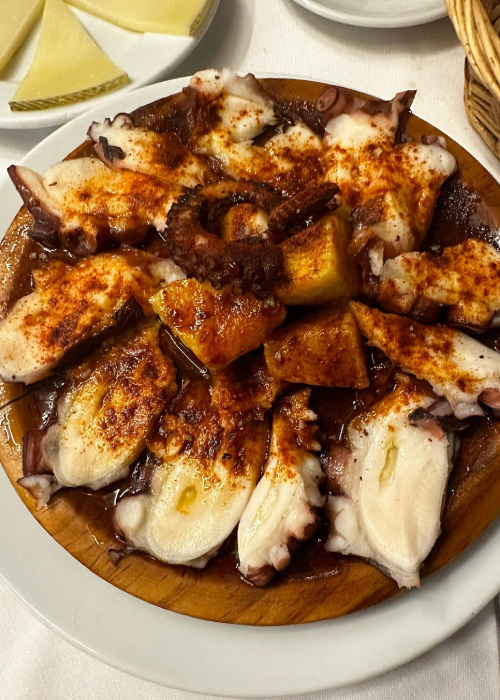 Bar Tineo Madrid con pulpo a la gallega